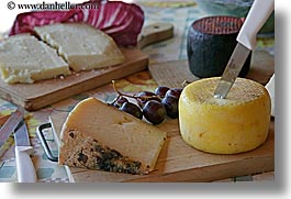 cheese, europe, foods, horizontal, italy, knife, tuscany, photograph