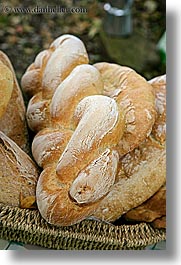 bread, europe, foods, italy, tuscany, twisted, vertical, photograph