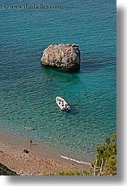 beaches, boats, europe, isola giglio, italy, ocean, overlook, scenics, towns, tuscany, vertical, photograph
