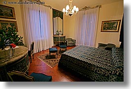 bedrooms, beds, chandelier, europe, horizontal, hotels, italy, la bandita, slow exposure, suite, towns, tuscany, villa, photograph
