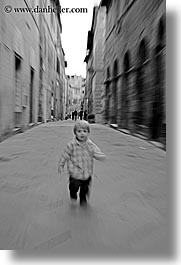 black and white, boys, childrens, europe, italy, jacks, montalcino, toddlers, towns, tuscany, vertical, photograph