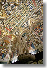 arts, churches, europe, frescoes, gallery, italy, marble, museums, paintings, religious, sculptures, siena, towns, tuscany, vertical, photograph