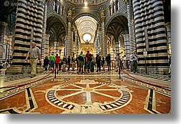 churches, europe, floors, horizontal, inlaid, italy, marble, religious, siena, towns, tuscany, photograph