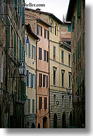 buildings, europe, italy, siena, towns, tuscany, vertical, windows, photograph