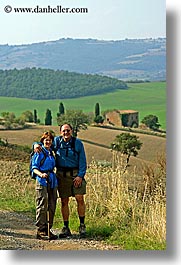 couples, dale, europe, happy, italy, jan, men, people, steve, tourists, tuscany, vertical, womens, photograph