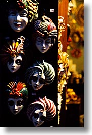 europe, italy, masks, rialto bridge, venecia, venezia, venice, vertical, photograph