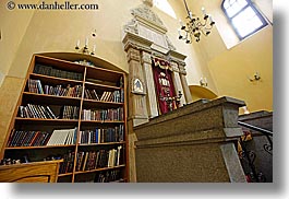 ark, books, europe, horizontal, jewish, jewish quarter, krakow, poland, rehmu, religious, slow exposure, synagogue, photograph