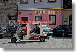 carts, europe, horizontal, jewish, jewish quarter, krakow, poland, religious, tours, photograph