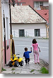 big, boys, brothers, childrens, europe, girls, little, people, sisters, slovakia, vertical, photograph