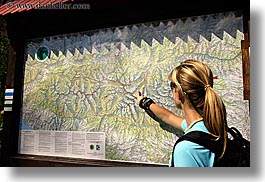 europe, hiking, horizontal, map, pointing, slovakia, trails, photograph
