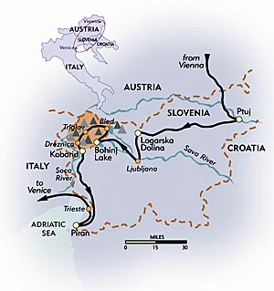 map, slovenia, europe, photograph