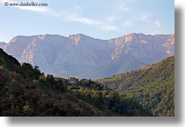 ansovell, europe, hillside, horizontal, houses, mountains, nature, spain, photograph
