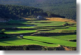 estamariu, europe, green, hillside, horizontal, spain, terraced, photograph