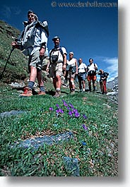 europe, hikers, switzerland, vertical, photograph