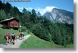 europe, hikers, horizontal, switzerland, photograph