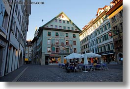 buildings, europe, horizontal, lucerne, squares, switzerland, towns, photograph