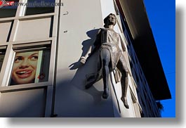 europe, horizontal, lucerne, posters, statues, switzerland, towns, photograph