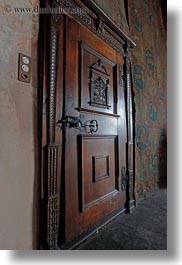 chateau de chillon, doors, europe, montreaux, ornate, switzerland, vertical, photograph