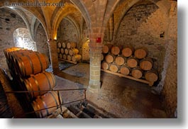 barrels, chateau de chillon, europe, horizontal, montreaux, switzerland, wines, photograph