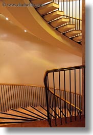 europe, montreaux, spiral, staircase, switzerland, vertical, photograph