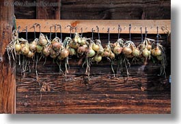 europe, hangings, horizontal, murren, onions, switzerland, photograph