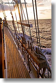 boats, cevri hasan, dawn, deck, europe, ocean, sunsets, turkeys, vertical, photograph