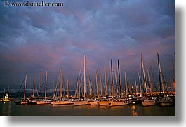 boats, dusk, europe, finike, harbor, horizontal, slow exposure, sunsets, turkeys, photograph