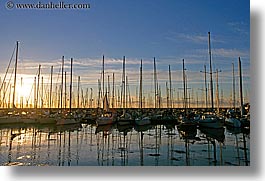 boats, europe, finike, horizontal, over, sunrise, turkeys, photograph