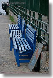 benches, blues, europe, istanbul, turkeys, vertical, photograph