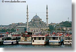 europe, horizontal, istanbul, mosques, rivers, turkeys, yenicami, photograph