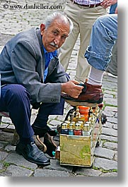 europe, istanbul, men, people, shiners, shoes, turkeys, vertical, photograph