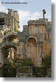 architectural ruins, europe, myra, old myra, photographers, stones, turkeys, vertical, photograph