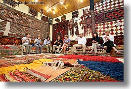 europe, gathering, horizontal, round, rugs, tourists, turkeys, turkmen rugs, photograph