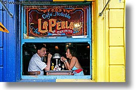 argentina, buenos aires, cafes, horizontal, la boca, latin america, people, perla, photograph