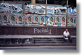 argentina, buenos aires, horizontal, la boca, latin america, men, people, posters, photograph