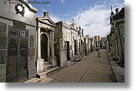 alleys, argentina, buenos aires, graves, horizontal, latin america, recoleta cemetery, photograph