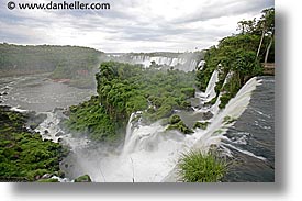 argentina, falls, horizontal, iguazu, latin america, water, waterfalls, photograph