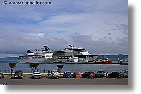 argentina, cruise, horizontal, latin america, ships, ushuaia, photograph