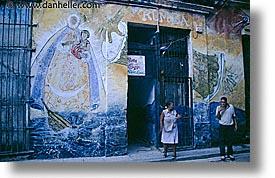 caribbean, city scenes, cuba, havana, horizontal, island nation, islands, latin america, murals, south america, photograph