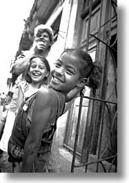 black and white, caribbean, childrens, cuba, havana, island nation, islands, latin america, people, south america, vertical, photograph