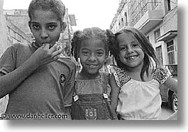 black and white, caribbean, childrens, cuba, havana, horizontal, island nation, islands, latin america, people, south america, threes, photograph