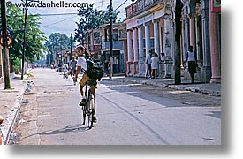 bicycles, caribbean, childrens, cuba, girls, havana, horizontal, island nation, islands, latin america, people, south america, photograph