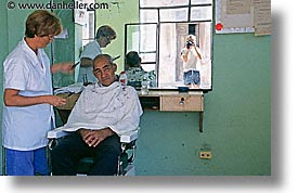 barbers, caribbean, cuba, havana, horizontal, island nation, islands, latin america, men, people, south america, photograph
