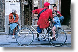 bicycles, caribbean, cuba, families, havana, horizontal, island nation, islands, latin america, people, south america, photograph