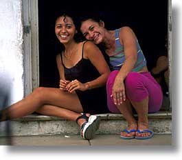 caribbean, cuba, havana, horizontal, island nation, islands, latin america, people, sisters, south america, womens, photograph
