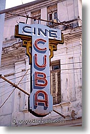 caribbean, cuba, havana, island nation, islands, latin america, signs, south america, vertical, photograph
