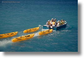 boats, ecuador, equator, galapagos islands, horizontal, kayaks, latin america, photograph