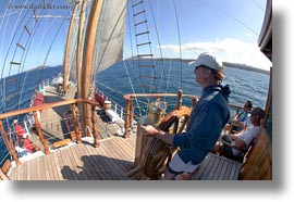boats, ecuador, equator, galapagos islands, horizontal, latin america, sagitta, sails, sails up, photograph