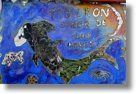 arts, colorful, ecuador, equator, galapagos islands, horizontal, latin america, puerto ayora, santa cruz, walls, photograph