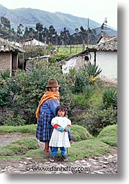 daughter, ecuador, equator, latin america, mothers, people, vertical, photograph